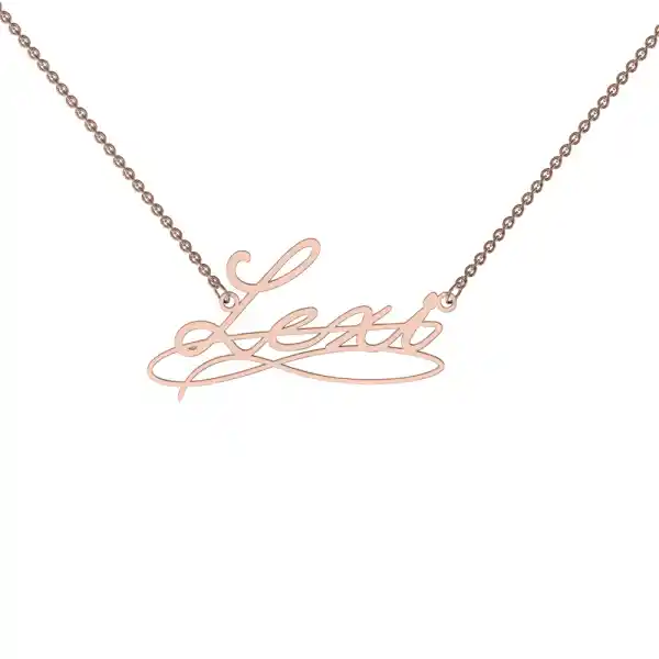 me•mi Jewellery 4 Gold Necklaces with Names